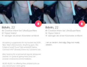 Funny Tinder Bios